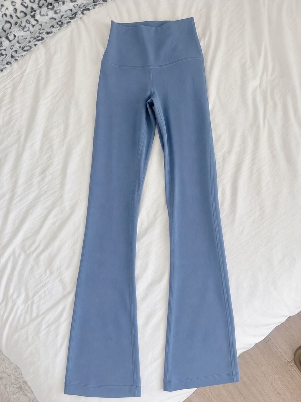 lululemon athletica High-Rise Flare Leggings in Dusty Blue